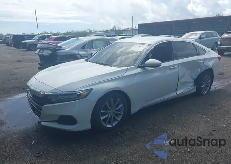 2021 Honda Accord Lx from USA, damaged, VIN 1HGCV1F12MA058407